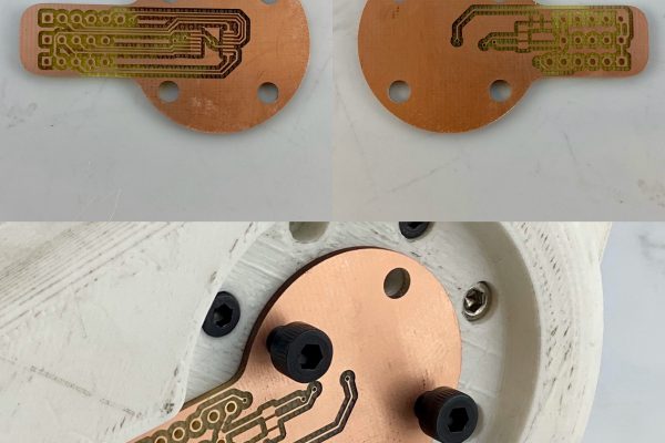 Designed and Fabricated rotary encoder PCB for Gearbox.