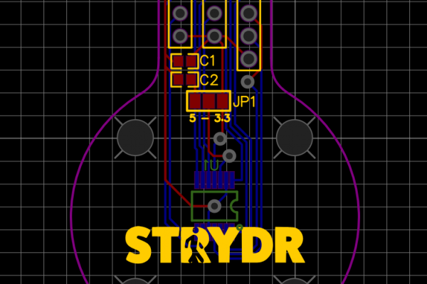 Final layout reoriented ports and relies on more robust traces.