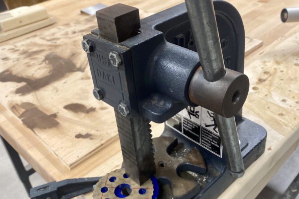 Used to install bearings, in this case the 8/5mm OD/ID bearings into the output holes in the gears.